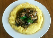 polenta e funghi